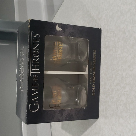 Game of Thrones Gold‎ Rimmed Glasses - Picture 1 of 11